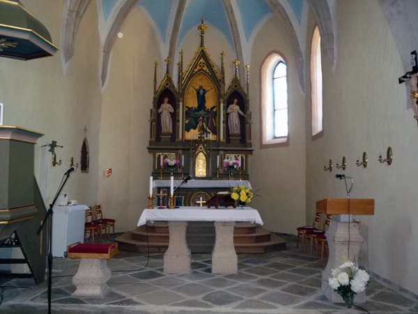 Výmalba kostela